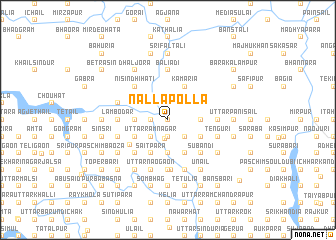 map of Nāllāpolla