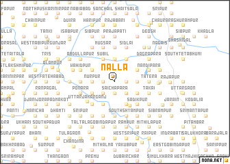 map of Nālla