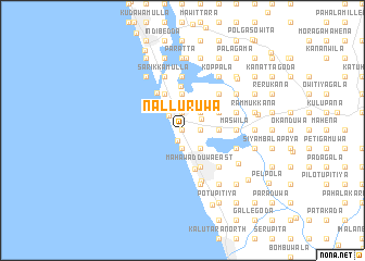 map of Nalluruwa