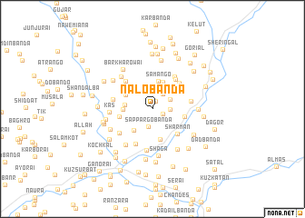 map of Nalo Bānda