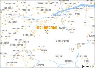 map of Nalo Bānda