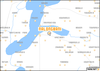 map of Nalongbani