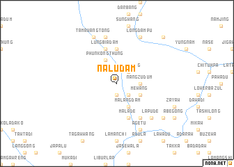 map of Naludam