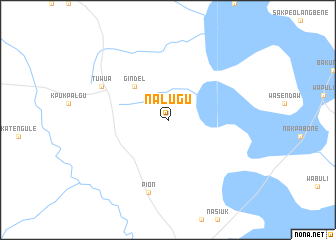 map of Nalugu