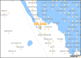 map of Nalukui