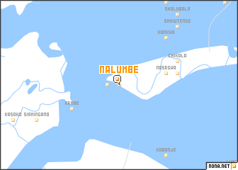 map of Nalumbe