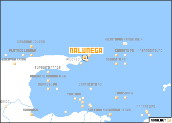 map of Nalunega