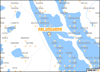 map of Nalungwana