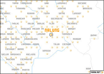 map of Nà Lung