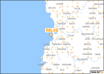map of Nalvo