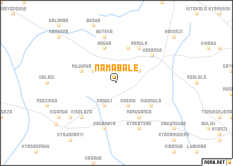 map of Namabale