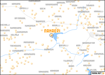 map of Namae-ri