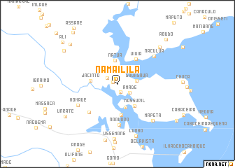 map of Namailila