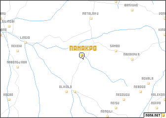 map of Namakpo