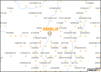 map of Namalin