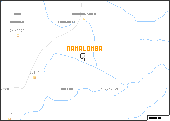 map of Namalomba