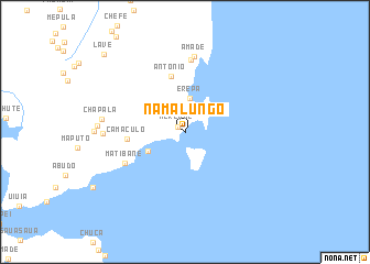 map of Namalungo