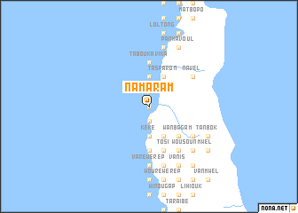 map of Namaram