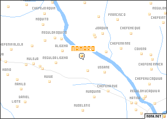 map of Namaro