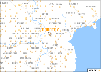 map of Namatay