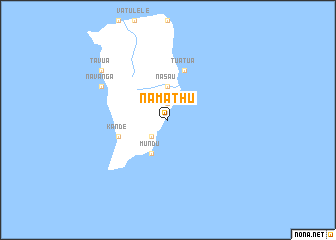 map of Namathu