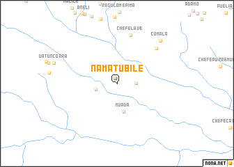 map of Namatubile