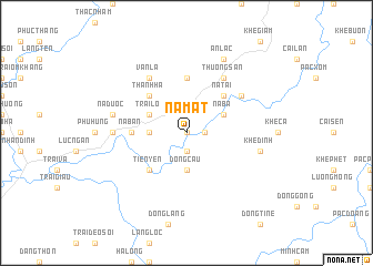 map of Na Mật