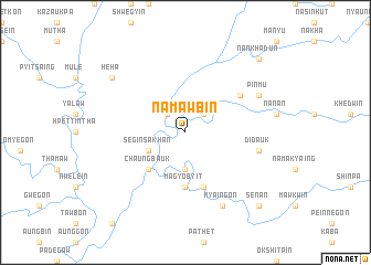 map of Namawbin