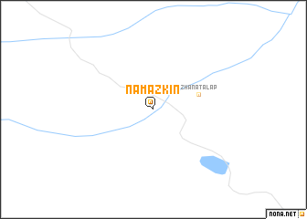 map of Namazkin