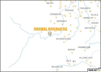 map of Nambalan-Saweng