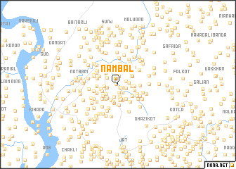 map of Nambal