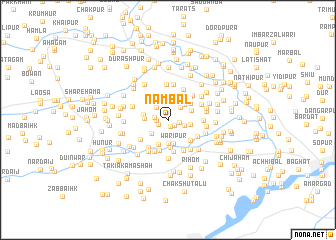 map of Nambal