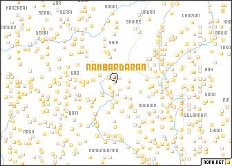 map of Nambardārān