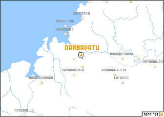 map of Nambavatu