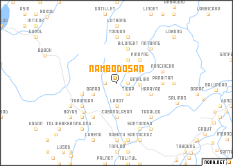 map of Nambodosan