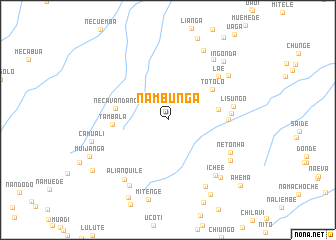 map of Nambunga