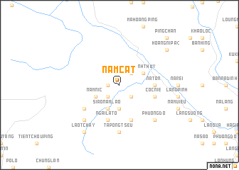 map of Nam Cat