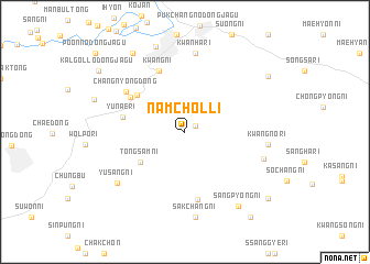 map of Namch\