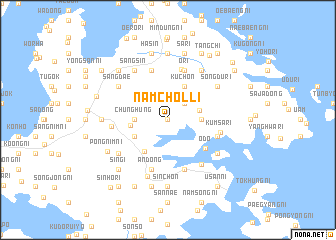 map of Namch\