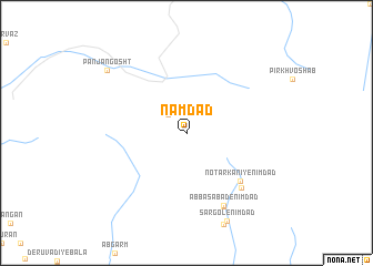 map of Namdād