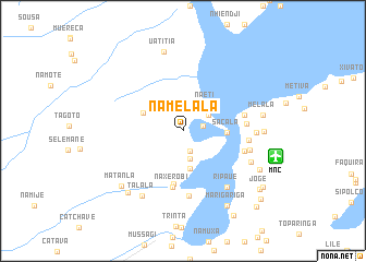 map of Namelala