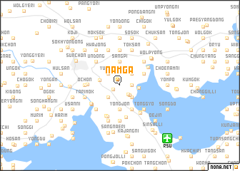 map of Namga