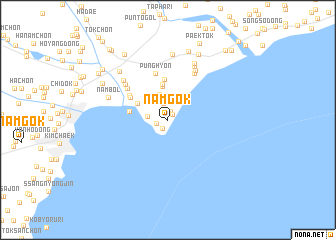 map of Namgok