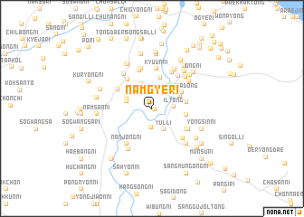 map of Namgye-ri