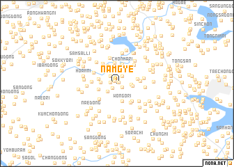 map of Namgye