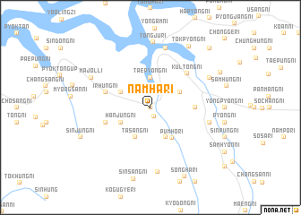 map of Namha-ri