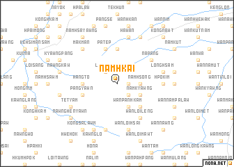 map of Namhkai