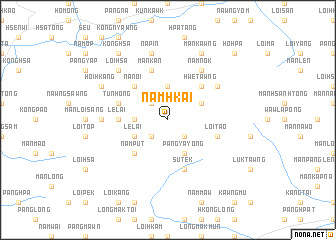 map of Namhkai