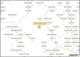 map of Namhkok