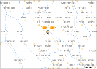 map of Namhkom